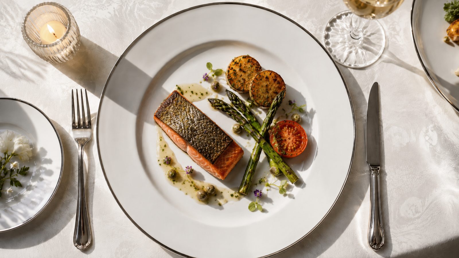 Smoked salmon toast