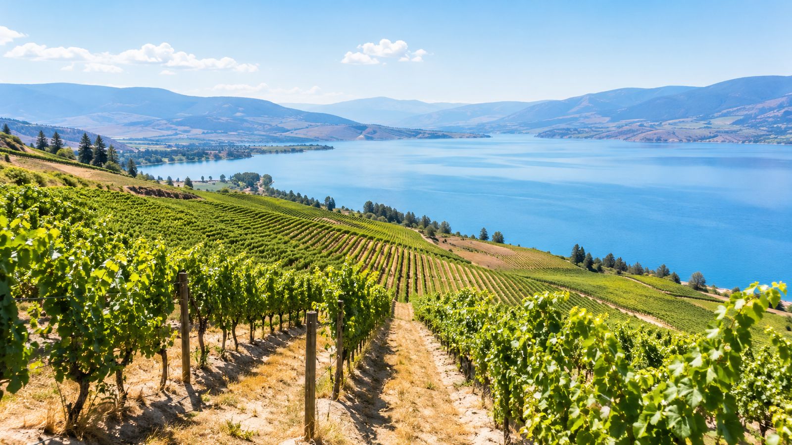 The Okanagan valley